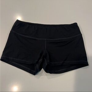 Fleo Women's Athletic Black Shorts
